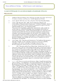 Rc@Ontology.Co an Annotated Bibliography of Recent Studies In