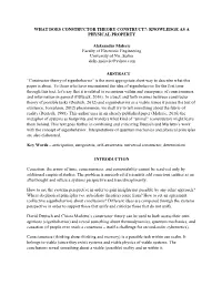 What Does Constructor Theory Construct?: Knowledge As a Physical Property