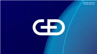G+D Company Presentation 2021