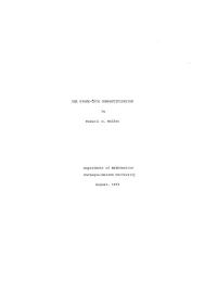 THE STONE-^ECH COMPACTIFICATION by Russell C