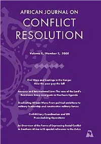 AJCR Volume 5 No. 2, 2005