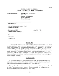 Complaint, Albertsons and Safeway