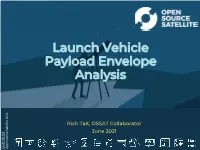 Launch Vehicle Payload Envelope Analysis