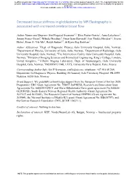 MR Elastography-Based Tissue Stiffness in Glioblastomas Is