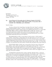 Second Request for Reconsideration for Refusal to Register SIX-MODE