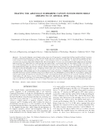 Tracing the Arguello Submarine Canyon System from Shelf Origins to an Abyssal Sink