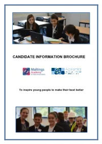 Candidate Information Brochure