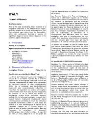 Summary of the Periodic Report on the State of Conservation, 2006