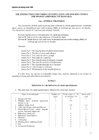 Mongolia 1989 Census Coder