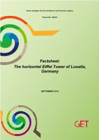 The Horizontal Eiffel Tower of Lusatia, Germany