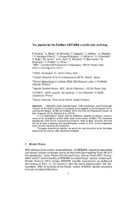 The Pipeline for the Exomars DREAMS Scientific Data Archiving