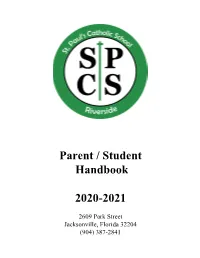 Parent / Student Handbook 2020-2021
