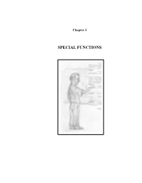 Special Functions