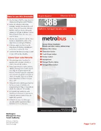 38B Map and Timetable