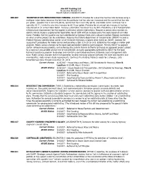 Aim Bill Tracking List HB1002 TRANSPORTATION