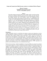 Design and Computational Fluid Dynamics Analysis of an Idealized Modern Wingsuit