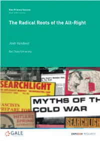 The Radical Roots of the Alt-Right