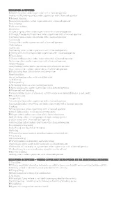 EXCLUDED ACTIVITIES a Abseiling Unless Under Supervision with A