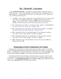 Meckwell Convention” Is a Method for Competing Against an Opposing, Strong, 1-NT Opening Bid