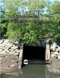 2016 Stormwater Management Report