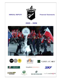 ANNUAL REPORT Financial Statements