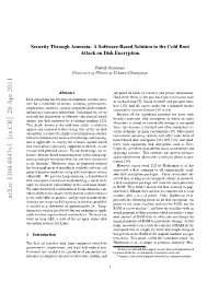 Arxiv:1104.4843V1 [Cs.CR] 26 Apr 2011