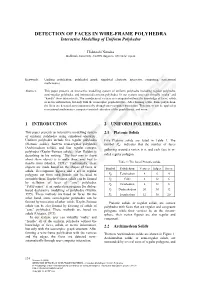DETECTION of FACES in WIRE-FRAME POLYHEDRA Interactive Modelling of Uniform Polyhedra