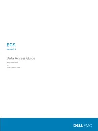 ECS Data Access Guide CONTENTS