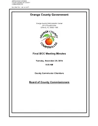 Final BCC Meeting Minutes