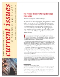 The Federal Reserve's Foreign Exchange Swap Lines