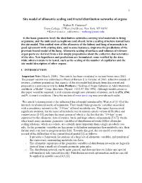A Geometric Model of Allometric Scaling