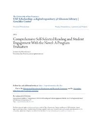 Comprehensive Self-Selected Reading and Student Engagement
