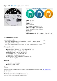 DJ Clue Featuring Not on Label TTR-1050 Featuring DMX - It's on (12", TTR-1050 US 1999 (TTR Series) DMX Unofficial)