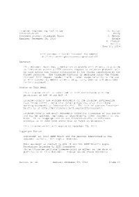 Internet Engineering Task Force A. Hutton Internet-Draft Unify Intended Status: Standards Track J