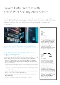 Xerox Print Security Audit Service Brochure V5.Indd