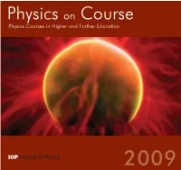 Physics on Course