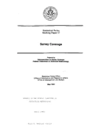 Survey Coverage