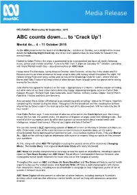ABC Counts Down…. to 'Crack Up'!