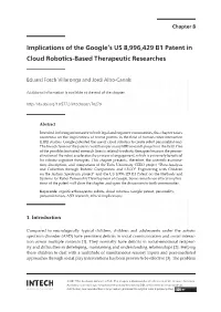 Implications of the Google's US 8,996,429 B1 Patent in Cloud
