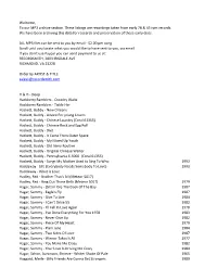 Welcome, We Have Been Archiving This Data for Research And