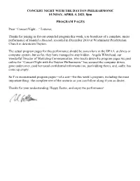 Cnwtdp-52 Program Pages