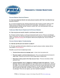Frequently Asked Questions