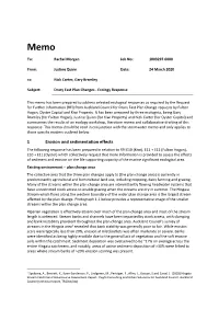 RFI Response: Ecology