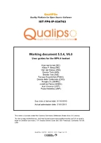 Working Document 5.5.4, V6.0 -. | Davide Taibi