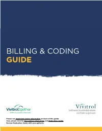 Billing & Coding Guide