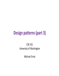 Design Patterns (Part 3)