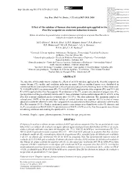 Effect of the Subdose of Human Chorionic Gonadotropin Applied in the Hou Hai Acupoint on Ovulation Induction in Mares