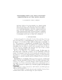 Indivisible Sets and Well-Founded Orientations of the Rado Graph