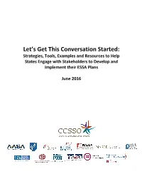 Let's Get This Conversation Started
