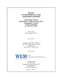 Phase I Environmental Site Assessment Report